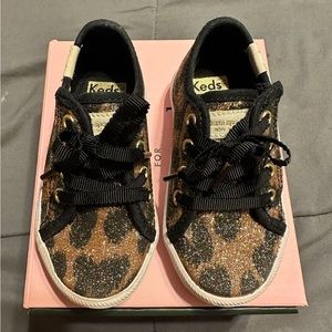 Keds leopard print kickstart toddler shoes
